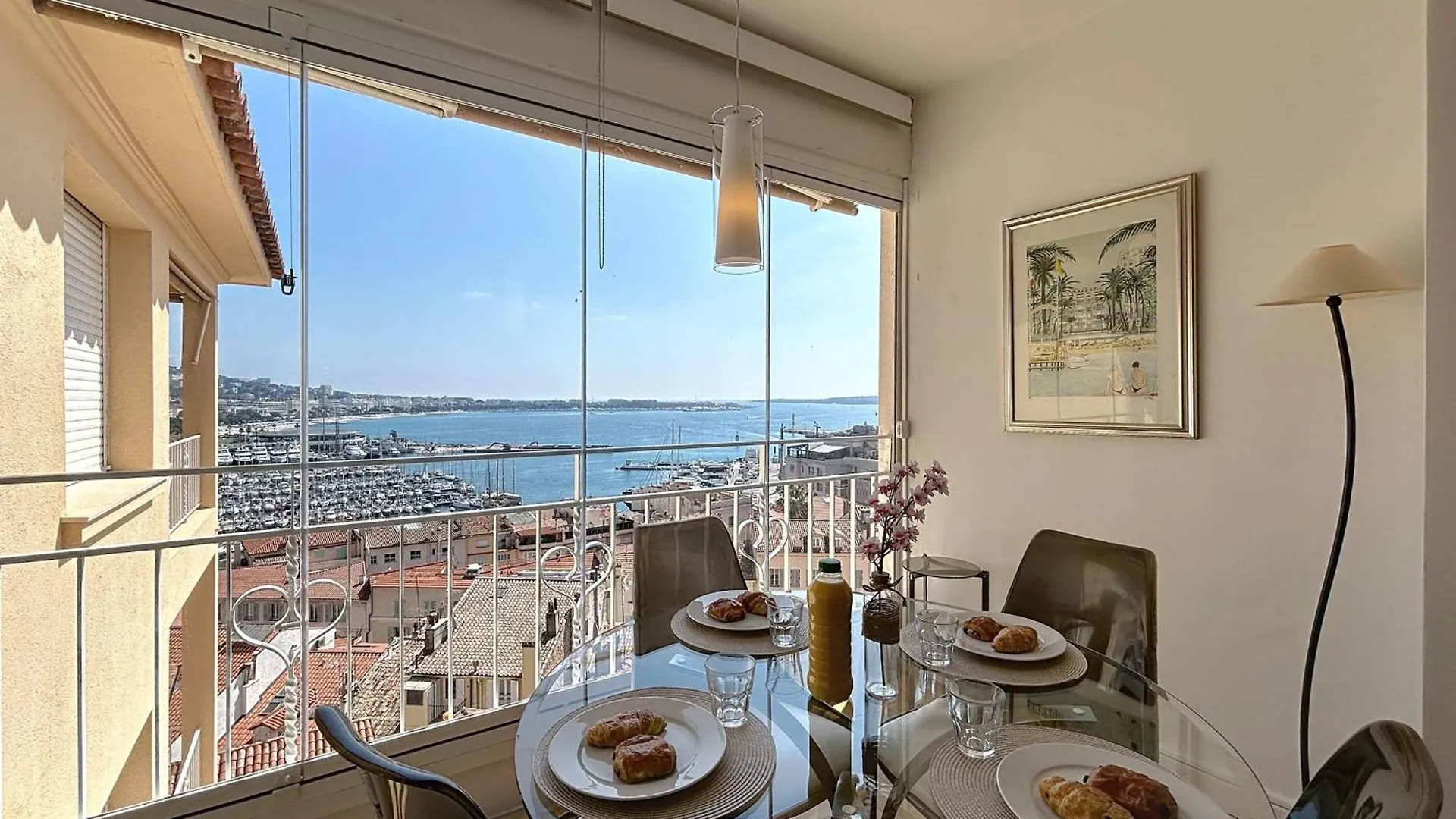 Cannes Suquet Stunning Sea View Bright Apartment Prime Quiet Location 0*,